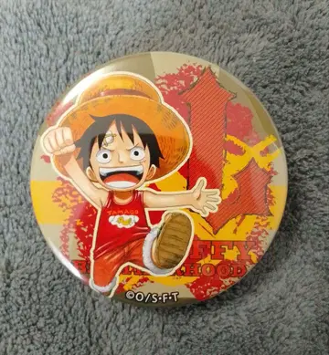 [ 즉시 구매 ] 무기와라 스토어 한정판 유년기 루피 캔뱃지