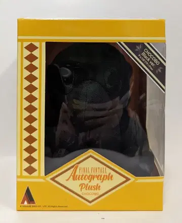 스퀘어 에닉스 메시지돌 초코보 (블랙 ver.)