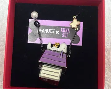 ANNA SUI 스누피 목걸이 ANNA SUI PEANUTS