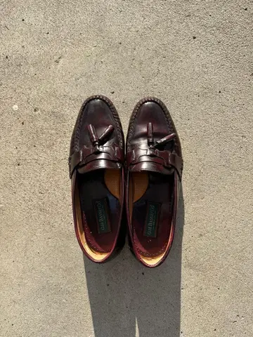 레어 브라질산 / 28.5cm G.H.BASS 태슬 로퍼 CLERK