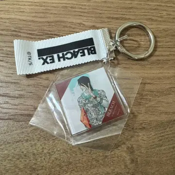 BLEACH전_레코드 자켓 키체인 쿠치키 뱌쿠야