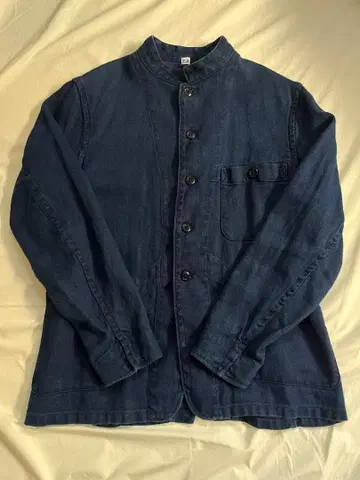 ETS. MATERIAUX 프렌치 워크 린넨 자켓