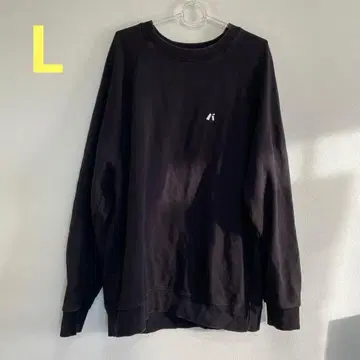 바나나맨 맨투맨 라이브 굿즈 블랙 L 사이즈