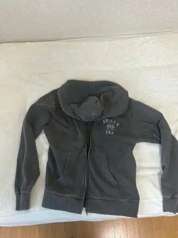 AVIREX x mlb 지퍼 후드티