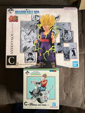 드래곤볼 피규어 세트 손오반 무천도사 제일복권