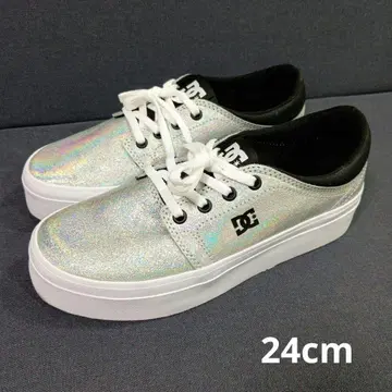 DC SHOWES 통굽 실버 반짝반짝