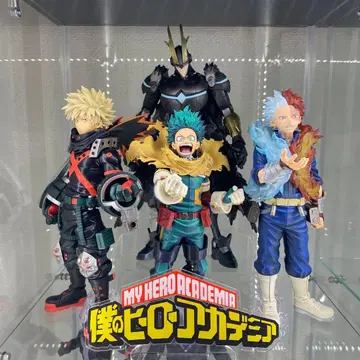 나의 히어로 아카데미아 피규어 4체 세트 데쿠 바쿠고 토도로키 올마이트