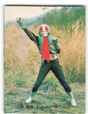 카루비 제과 [ 구 가면라이더 카드 ] YR21판 컨버터 랑 482