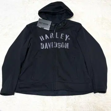 택 포함 새상품 할리데이비슨 디플렉터 후드 라이딩 플리스