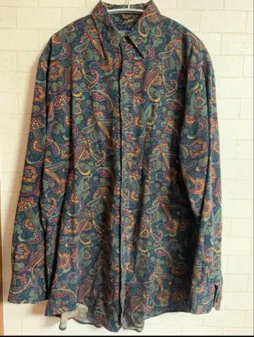 LANDS'END 올 패턴 셔츠