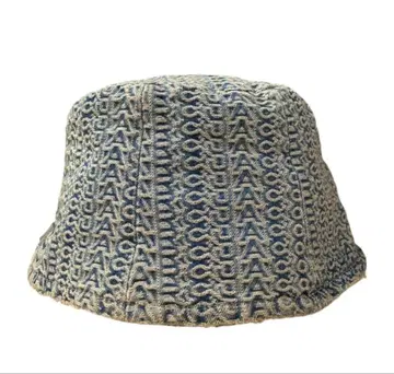 [컨디션 최상] 마크제이콥스 데님 모노그램 버킷햇 XS/S