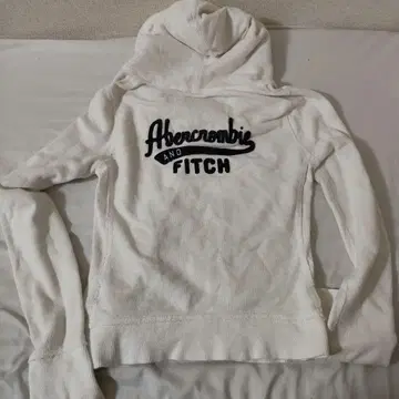 Abercrombie and Fitch 화이트 후드티 y2k 그런지