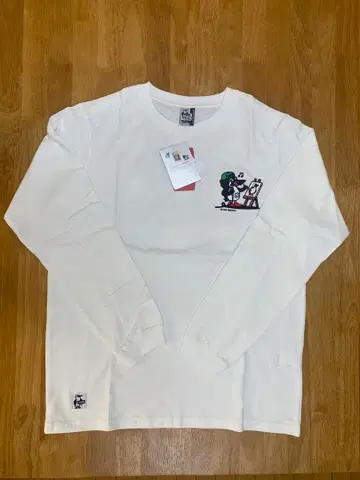 [ 미사용 새상품 ] chums 긴팔 티셔츠 참스 롱 슬리브 티셔츠 L