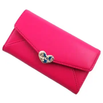 특가 새상품 박스 포함 폴스미스 인기 러브레터 키케이스 핑크