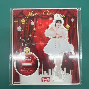 FRUITS ZIPPER 칭제 스즈카 2025 크리스마스 아크릴 스탠드