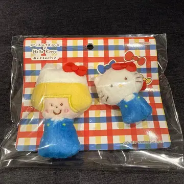 mizutama x Hello Kitty 인형 배지