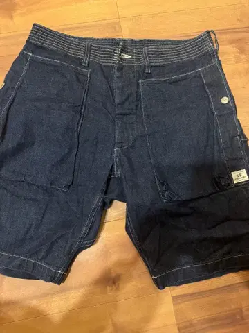 SASSAFRAS 데님 숏팬츠 M