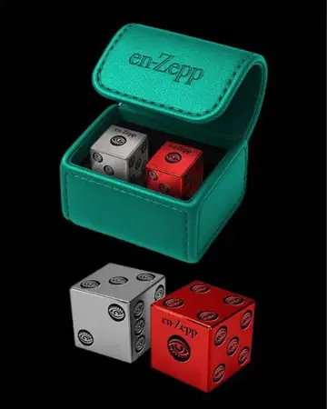 B'z 이나바 코시 en-Zepp 주사위 세트 가죽 케이스 포함