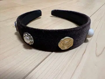 canone 보물로 만든 머리띠 Brown