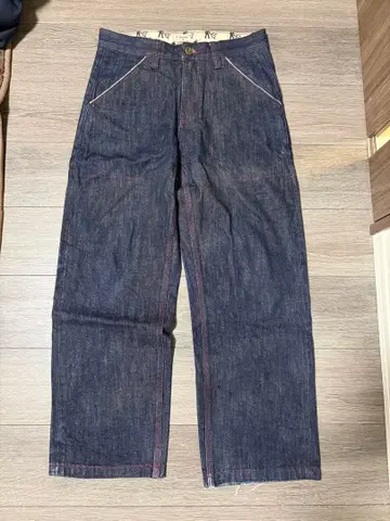 evisen & PASS~PORT 와이드 레그 데님 28 사이즈