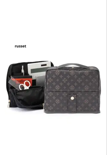 [택 포함 새상품] russet 정가 1만 노마드 오거나이저 파우치 러셋