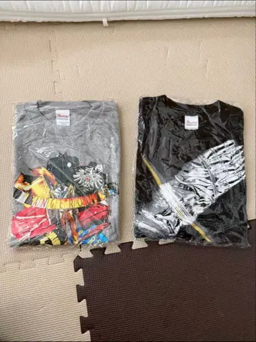 미사용 마이클 잭슨 전시회 셔츠 M 사이즈 2장 세트