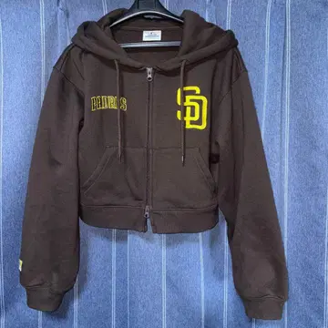MLB 파드레스 더블 지퍼 후드티