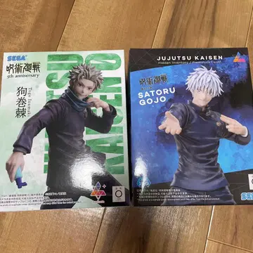 주술회전 고죠 사토루 이누마키 토게 피규어 2체 세트