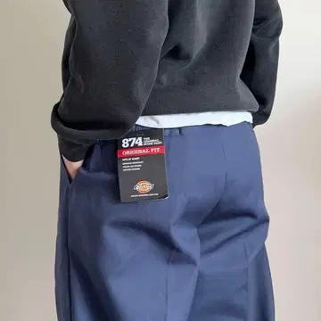 미사용 새상품 USA 기획 Dickies 874 워크 팬츠 네이비 36
