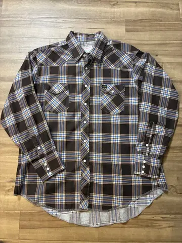 Wrangler 70s USA제 웨스턴 셔츠 데드스탁급