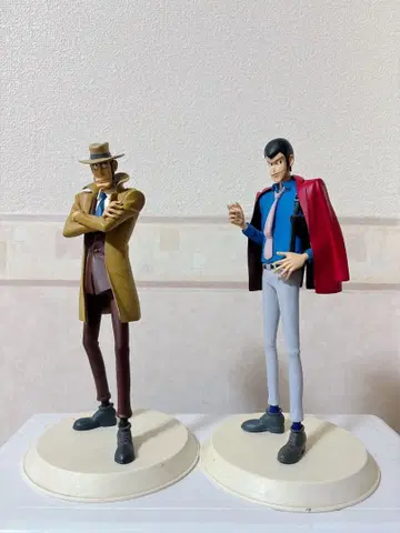 루팡 3세 제니가타 경부 피규어 2체 세트