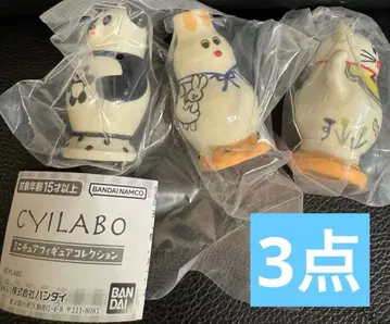 새상품 CYILABO 치이 라보 미니어처 피규어 컬렉션 3점 일륜삽