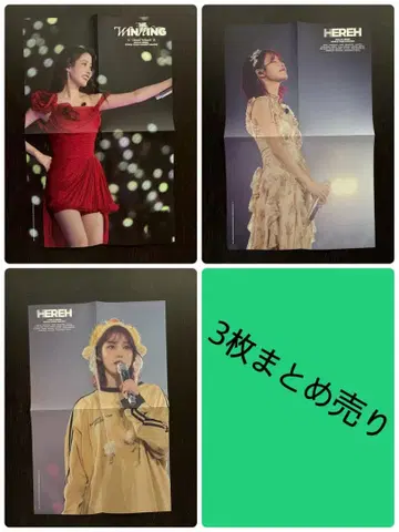 2024 IU HEREH WORLD TOUR CONCERT 포스터 3장