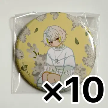 18TRIP 에이트리 Botania 화이트 빛 당의 캔뱃지 10개