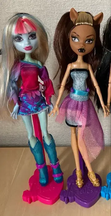 몬스터 하이 인형 2체 세트