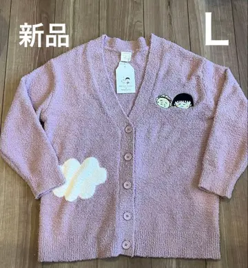 마루코는 아홉살(치비 마루코짱) 코지코지 룸웨어 가디건 보들보들 핑크