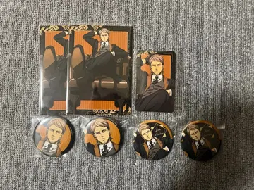 진격의 거인 Dignified 캔뱃지 브로마이드 특전 카드 장