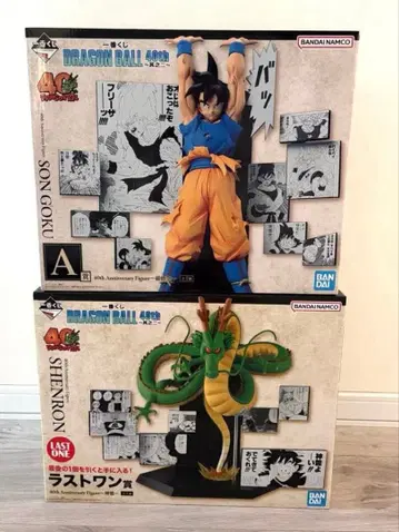 드래곤볼 제일복권 A상 손오공 라스트원상 세트 신룡 40 그 두 번째