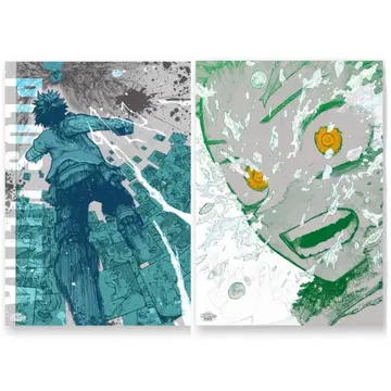 히로아카 원화전 A2 아트 포스터 미도리야 이즈쿠 2장