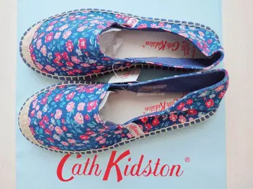 [ 미사용 새상품 ] 캐스키드슨 에스파드리유 24cm 꽃무늬