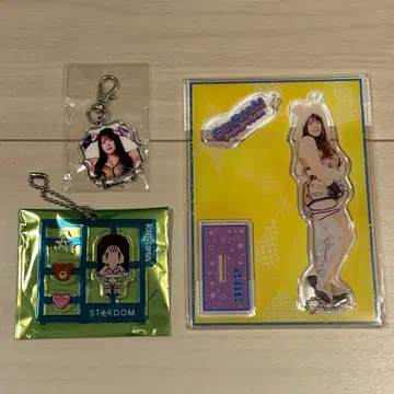 코구마 스타덤 아크릴 스탠드 키링 메탈 참