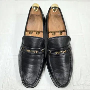 [스위스산] BALLY 비트 로퍼 7.5E(25.5cm) 블랙