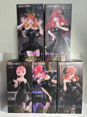 5등분의 신부 BICute Dark 피규어 5체 세트