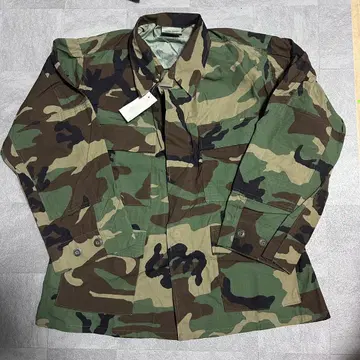 미군 BDU WOODLAND CAMO 자켓 후기형 립스탑