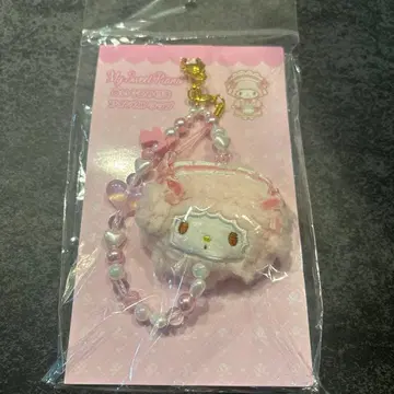 산리오 마이 스위트 피아노 봉제 인형 포함 폰 스트랩 핑크