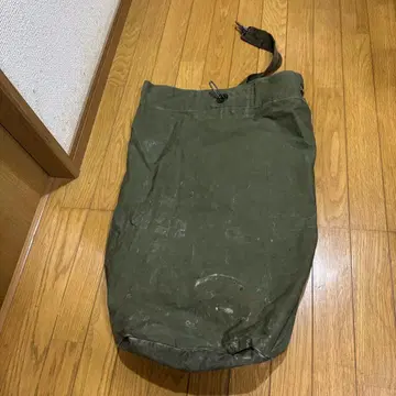 US 런드리 백 밀리터리 캔버스 백