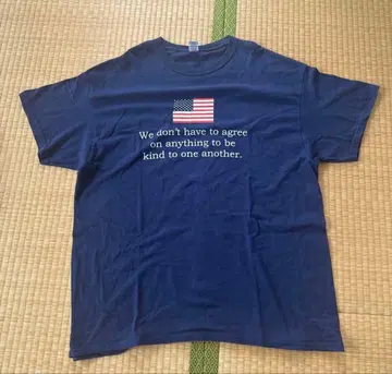 메시지 T셔츠 미국 국기 usa 아리하라 미유키