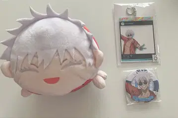 고죠 사토루 멘소레 봉제 인형 포테코로 아크릴 키링