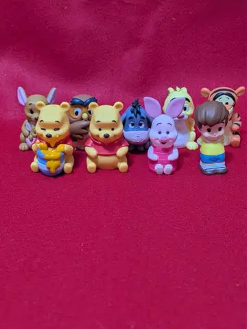 곰돌이 푸 소프트 비닐 퍼펫 마스코트