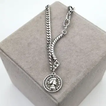 새상품 코인 키헤이 달러 실버 925 팔찌 S925